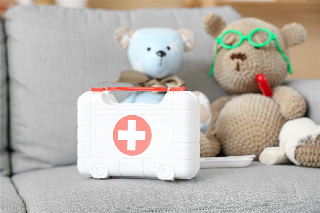 Une trousse de premiers secours pour bébé